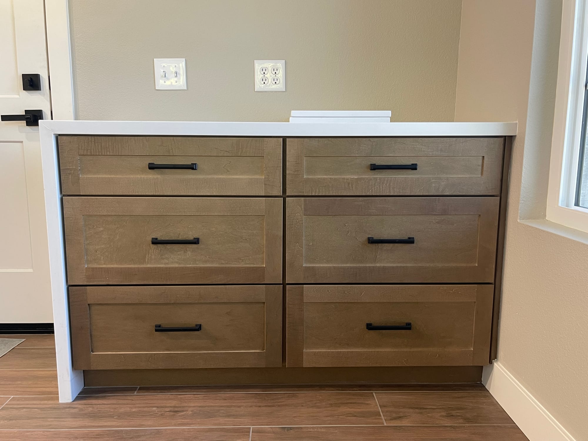 Chandler kitchen remodel — Floor & Decor Ashford wood-look tile flooring